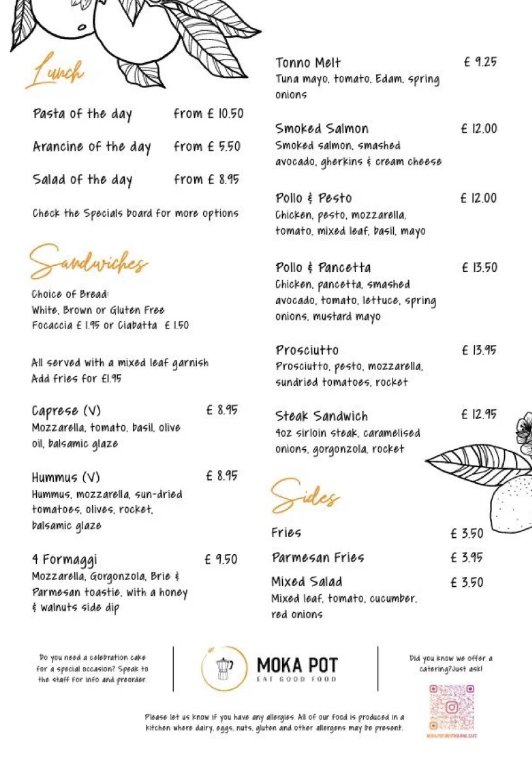 Moka Pot Cafe Westbourne