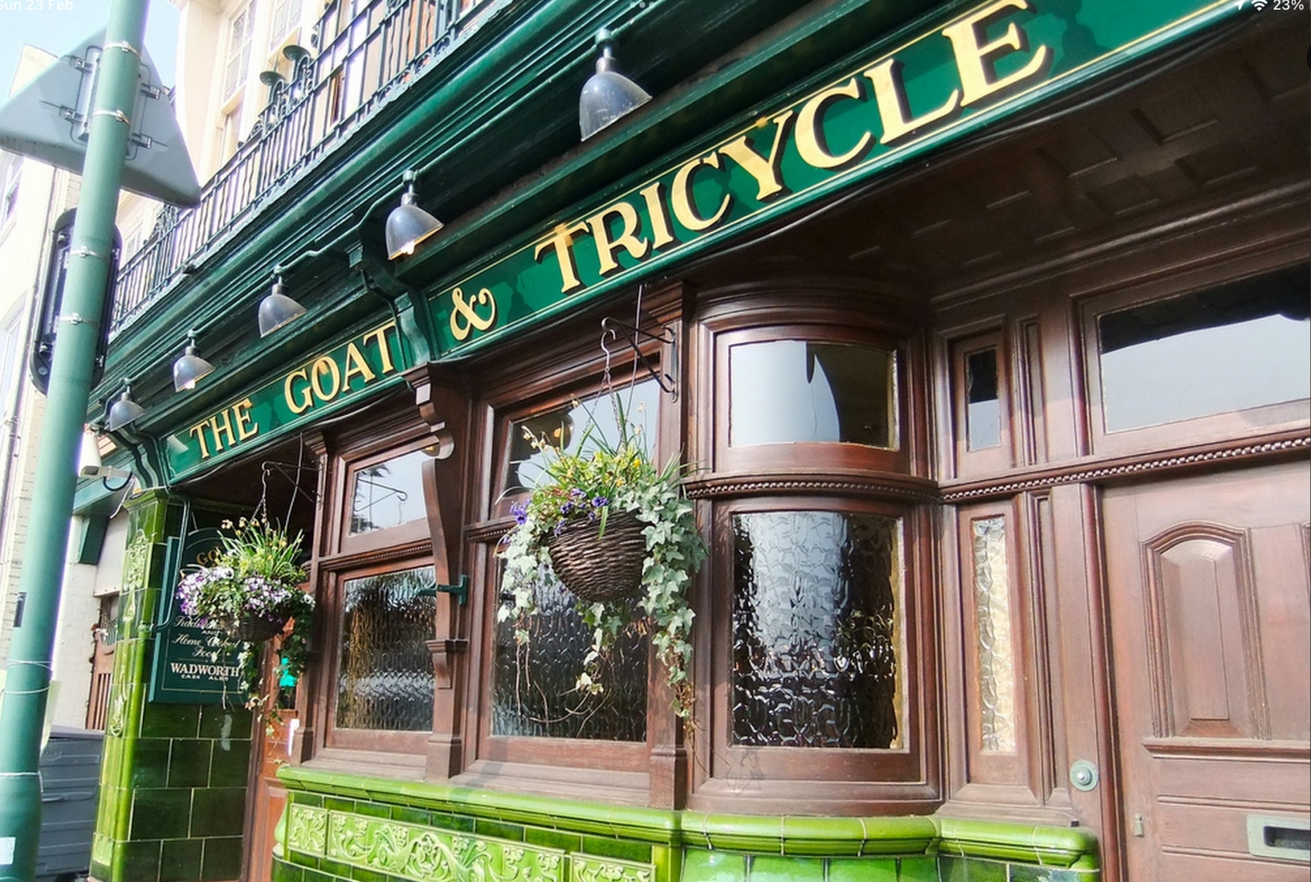 The Goat & Tricycle Pub Bournemouth