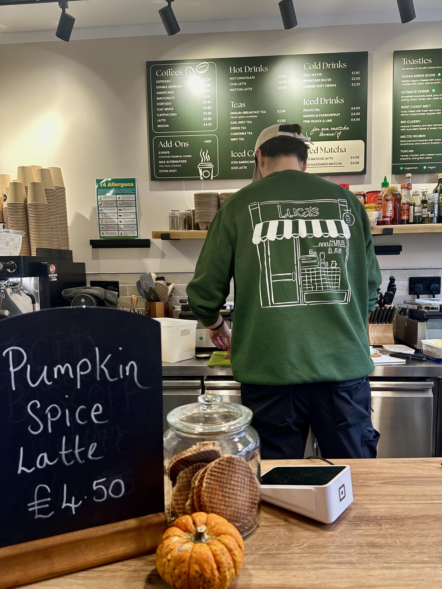 Luca’s Takeaway Café Westbourne