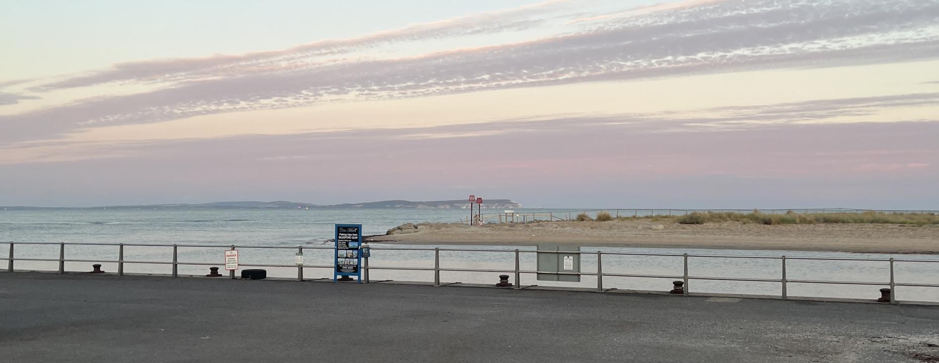 Crabbing at Mudeford Quay