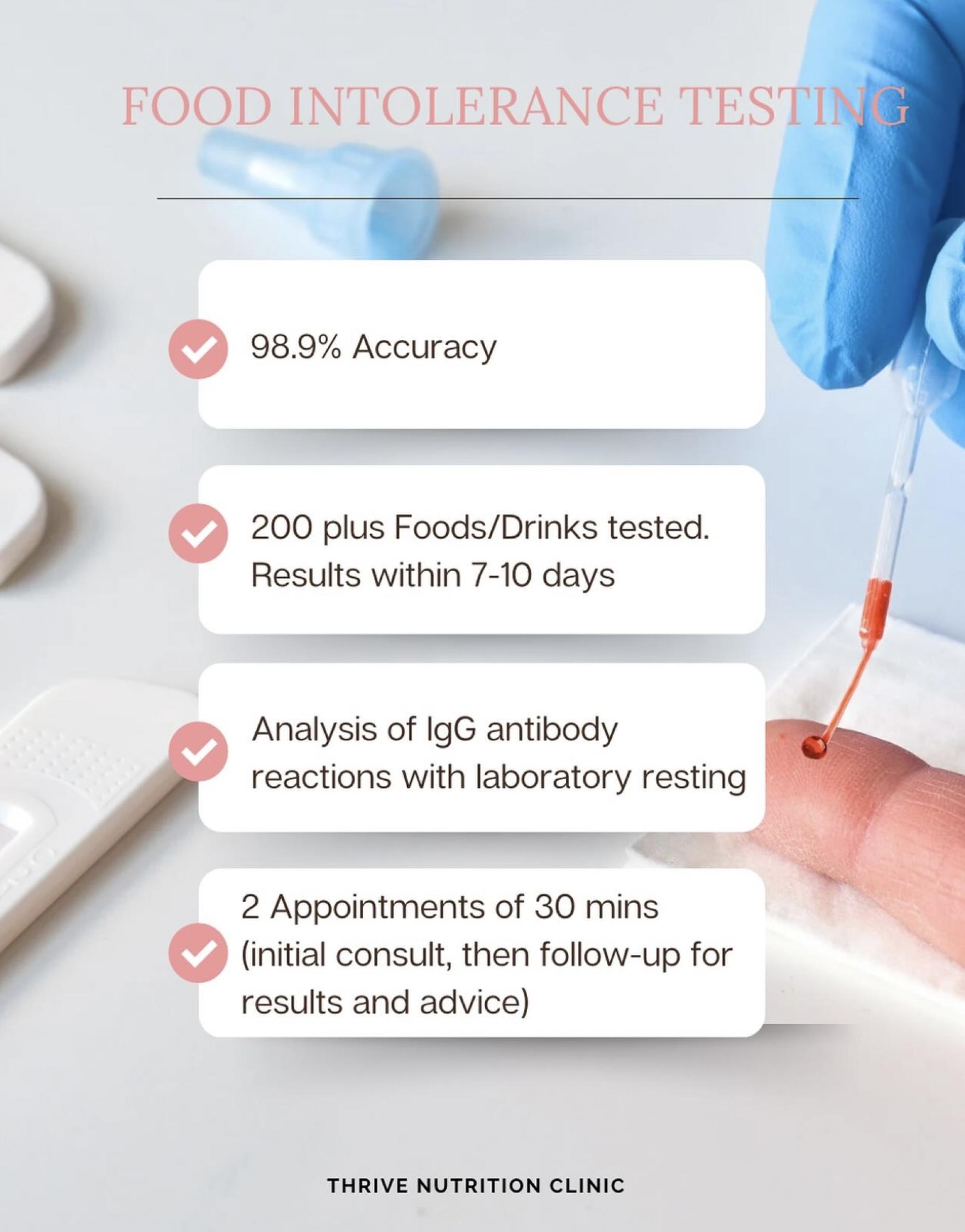 Thrive Nutrition Bournemouth | Nutritionist & Food Tolerance Testing