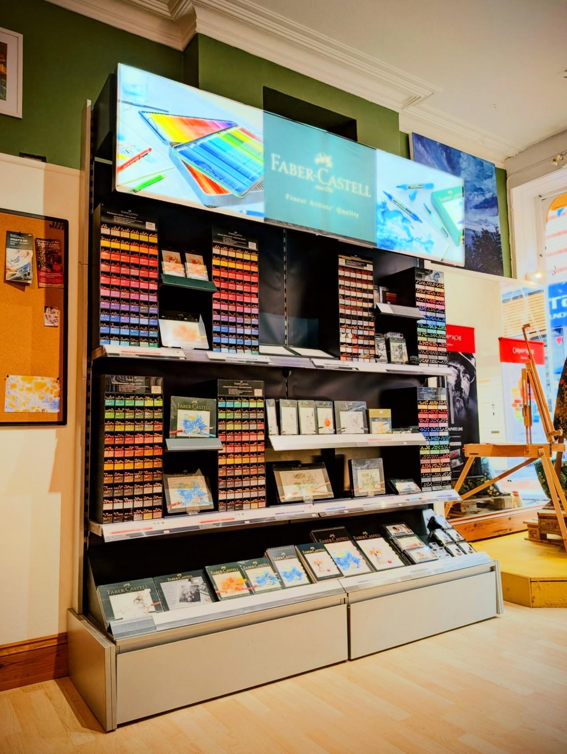 Overbury’s Fine Art Supplies Westbourne | Art Shop Bournemouth