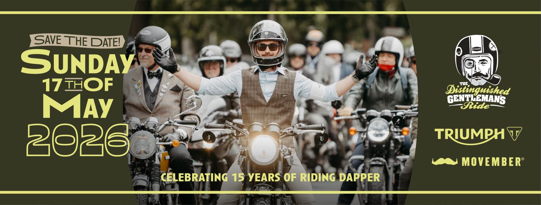 The Distinguished Gentleman's Ride