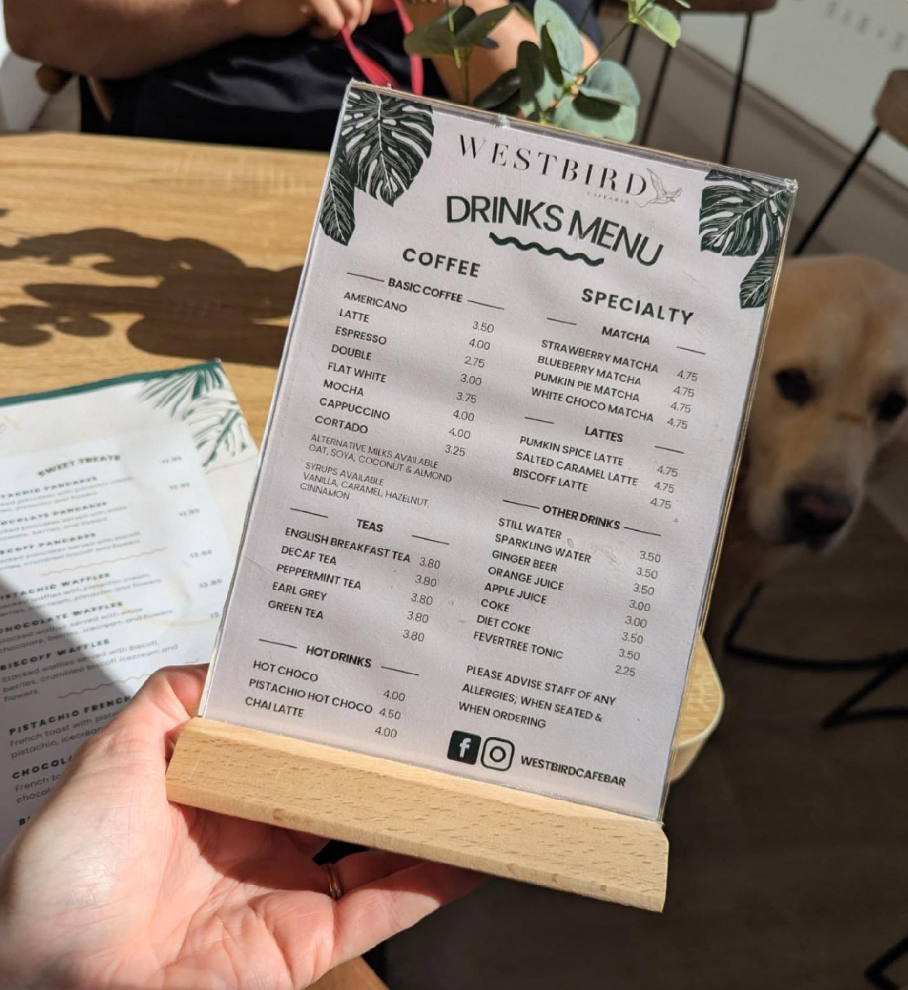 Westbird Cafe Bar & Restaurant Westbourne